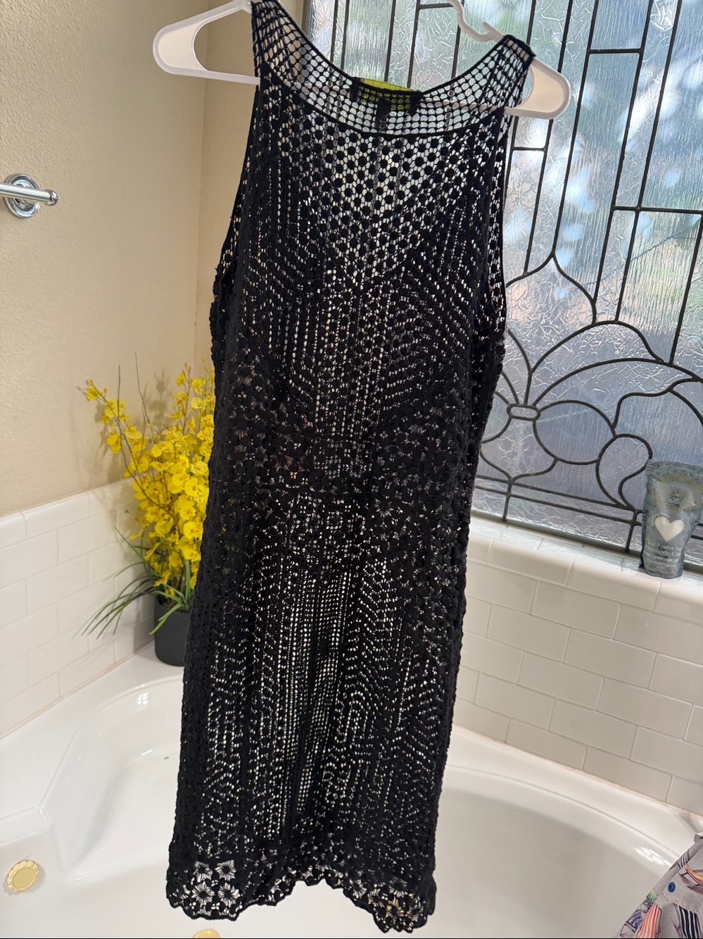Charlotte Tarantola Swim cover up for Anthropologie . Black . Large - Picture 6 of 6